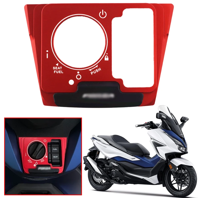 

For HONDA Forza350 FORZA NSS 350 300 forza 125 150 Motorcycle Electric Door Lock Decorative Cover CNC Modification Accessories