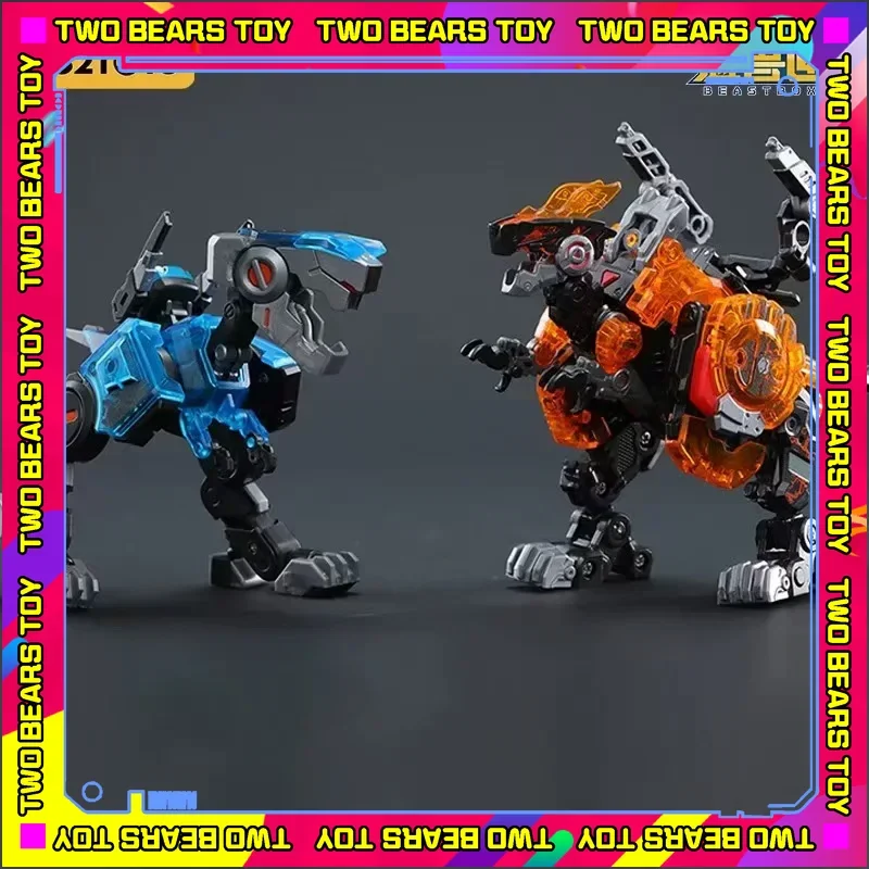 

52TOYS Transformation BEASTBOX BB-46PR Pyromancer & BB-02CR Cryomancer Mecha and Cube Deformation Robot Action Figure In Stock