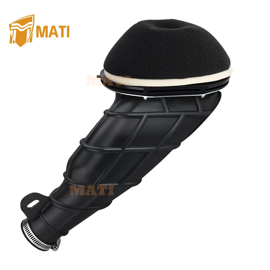 M MATI Intake Duct Tube Joint + Air Filter Kit w/Cage Guide Holder Plate For Yamaha Blaster 200 YFS200 1988-2006 2XJ-14458-00-00