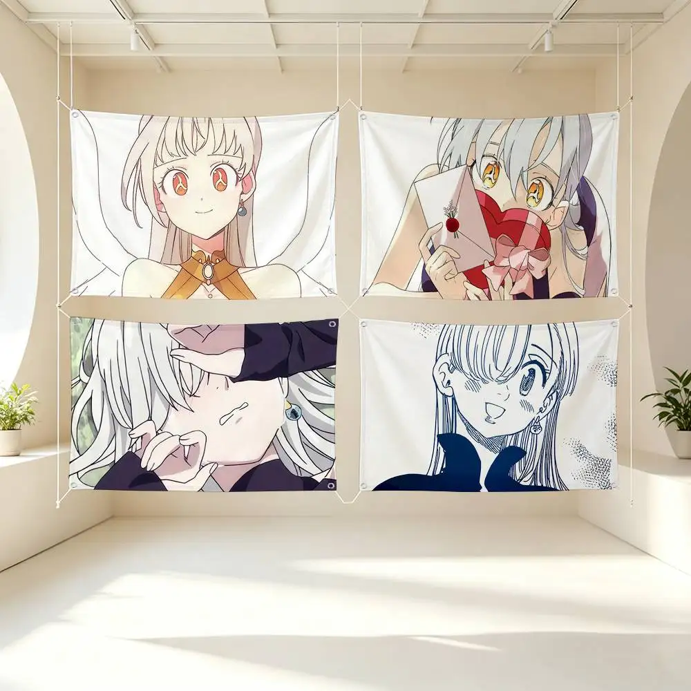 Elizabeth Liones  Flag Suitable For Party Club Outdoor Interior Wall Decoration Banner Fans Gift