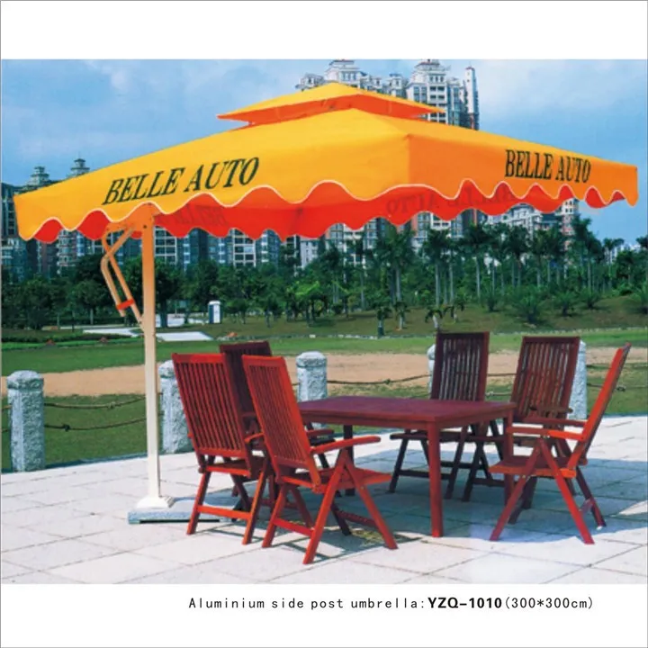 Custom logo waterproof Outdoor Large Restaurant beach fishing Umbrella