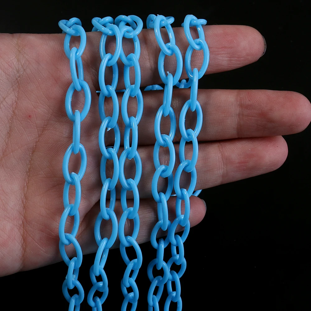 5pcs Colorful Plastic Link Chain