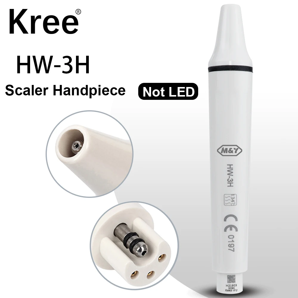 Dental Ultrasonic Scaler Handpiece Ultrasound dental  Handle  without Light HW-3H Fit for Dental Ultrasonic Scale