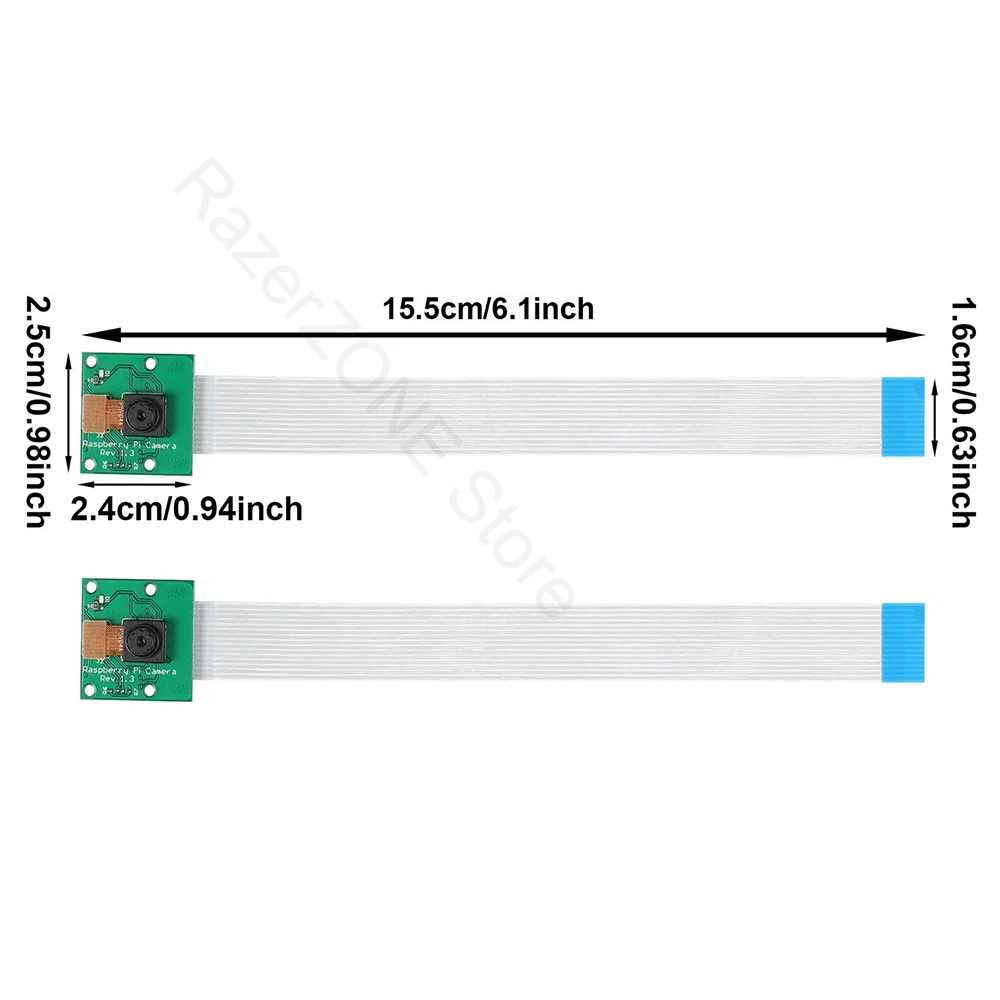 For Raspberry Pi 4 Camera 1080p 720p Camera module for Raspberry pi 4B 5Mp Webcam for Raspberry Pi 3 Model B+ camera Cable