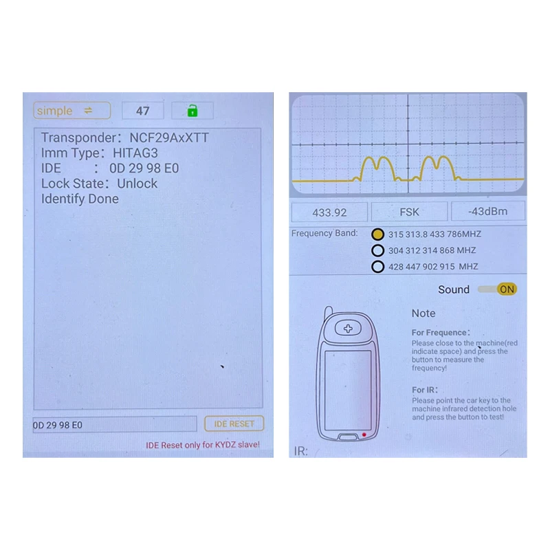 CN 020156   Aftermarket inteligentny klucz do Hyundai Sonata 2020 + pilot bezkluczykowy 433 MHz 47 HITAG 3 Chip P/N 95440-L1200 FOB-4F250