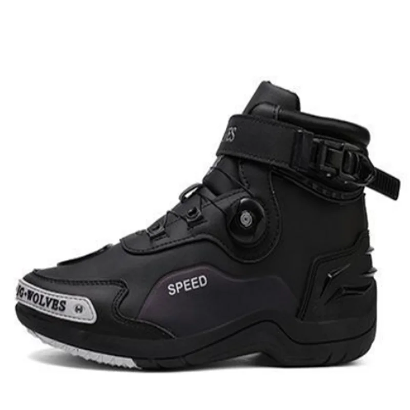 Nieuwe Motorlaarzen Mannen Vrouwen Ridder Outdoor Rijden Anti-Slip Winters Sneakers Schoenen Fiets Mountain Racing Road Snelheid Herfst