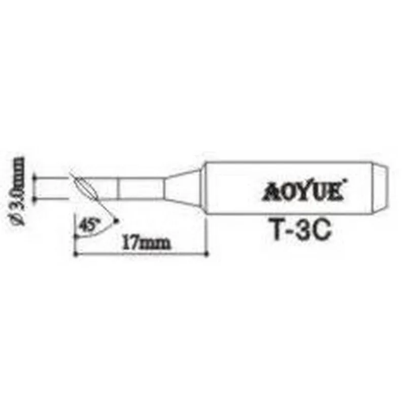 Aoyue T3c Replacement Soldering Iron Tips Aoyue