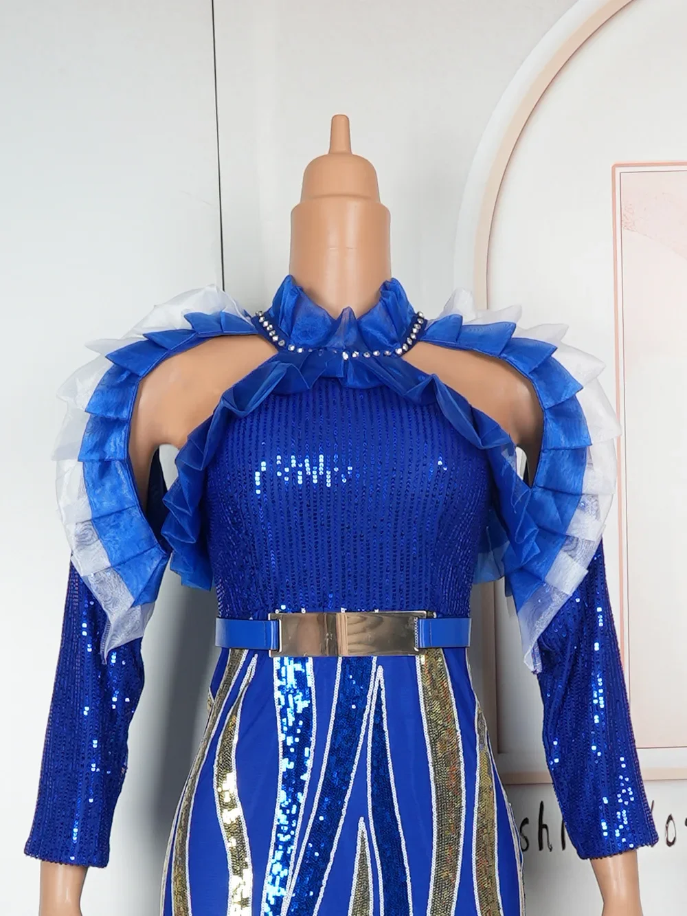 فساتين أفريقية جديدة للنساء مقاس كبير ملابس أفريقيا Dashiki أنقرة تركيا قفطان ثوب أنيق مسلم حفل زفاف فستان طويل #5