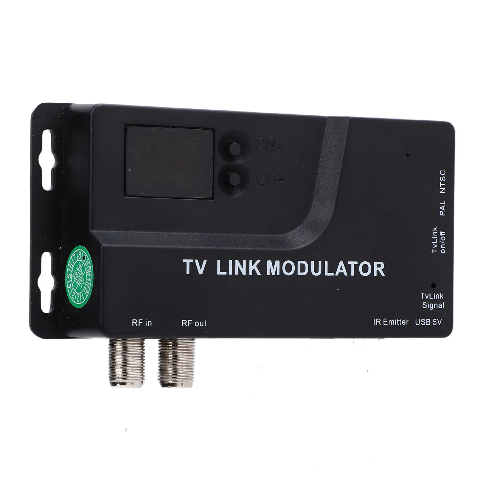 HDMI RF Modulator 471.25Mhz To 885.25MHz 1080P HD Coaxial Converter Support NTSC PAL Format for TV Game Console