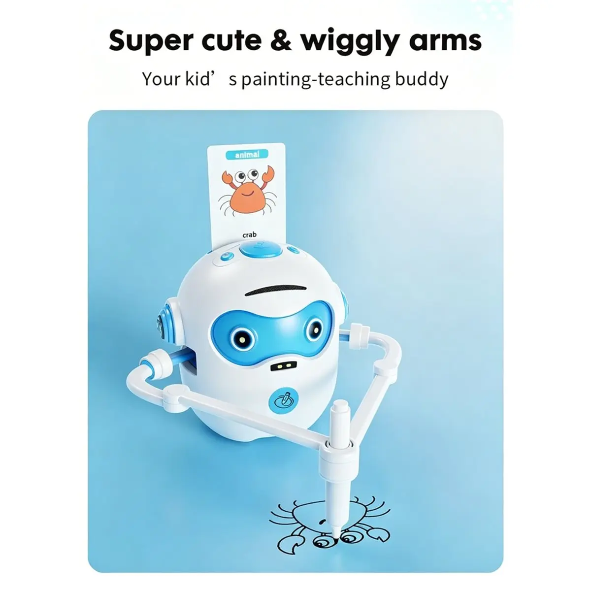 (A99Z] Drawing Robot for Kids Interactive Educational Drawing Machine Magic Painting Robot Gift for Boys Girls