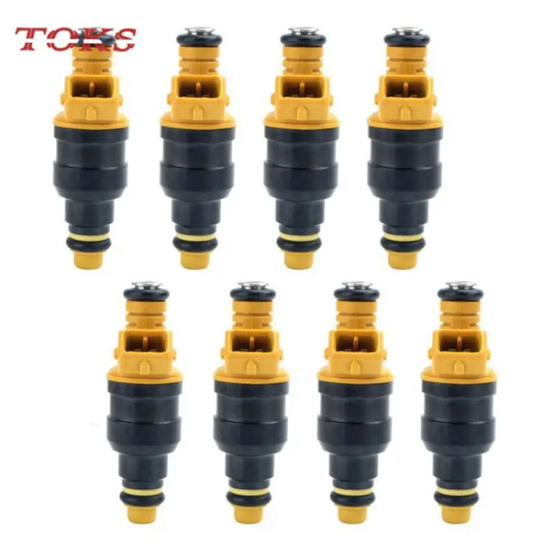 SET OF 8 New Fuel Injector Flow matching Bosch 0280150943 injector for Ford 4.6 5.0 5.4