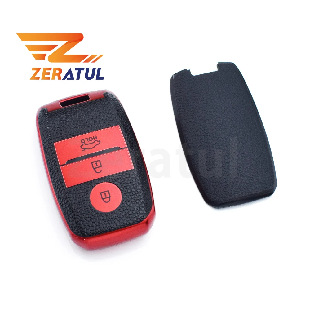 

Кожаный чехол для автомобильного ключа из ТПУ для KIA Cerato Sorento Optima Cerato Picanto Rio Rio5 Sportage Ceed Cerato K3 KX3 K4 K5