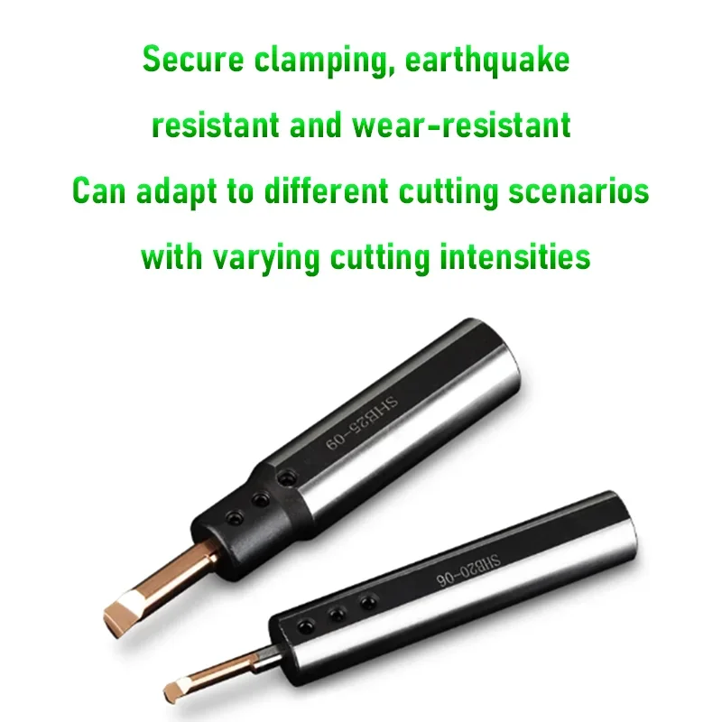 SHB12 SHB16 SHB20-3 4 5 6 8 10 مخرطة صغيرة أداة كم التنغستن الصلب أداة الحفر حامل قطع قطر صغير