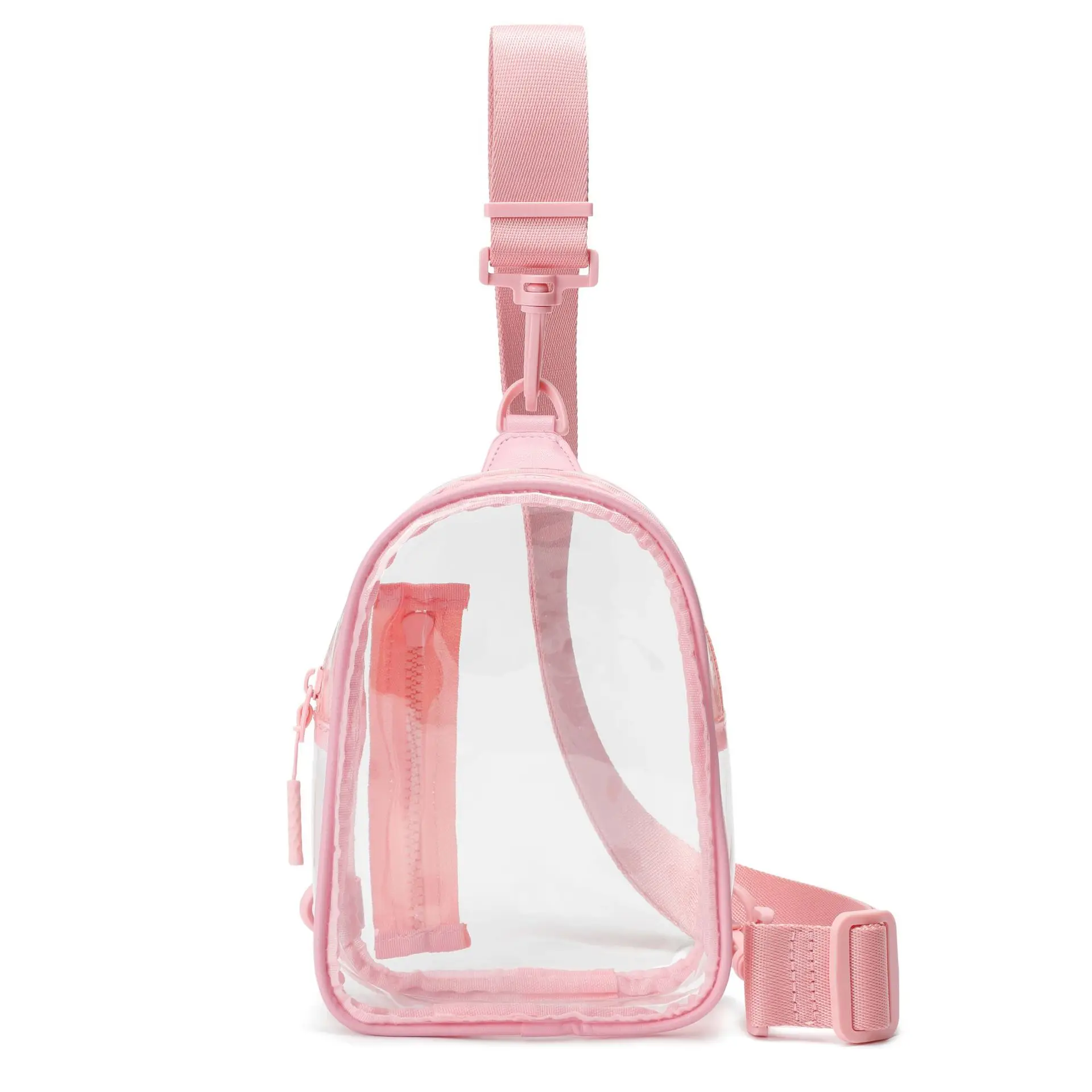 

Clear Sling Bag - Stadium Approved Fanny Pack for Women & Men - Transparent Crossbody Bag with Adjustable Straps for Sports