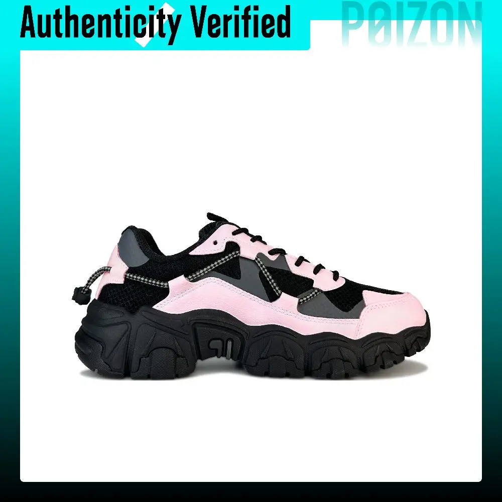 FILA Fluid Pink Paw Cool Cat, Shimmery Cat Cushioning Low top Chunky Sneakers Unisex Romantic Pink 1JM02570H-001(Team79-)