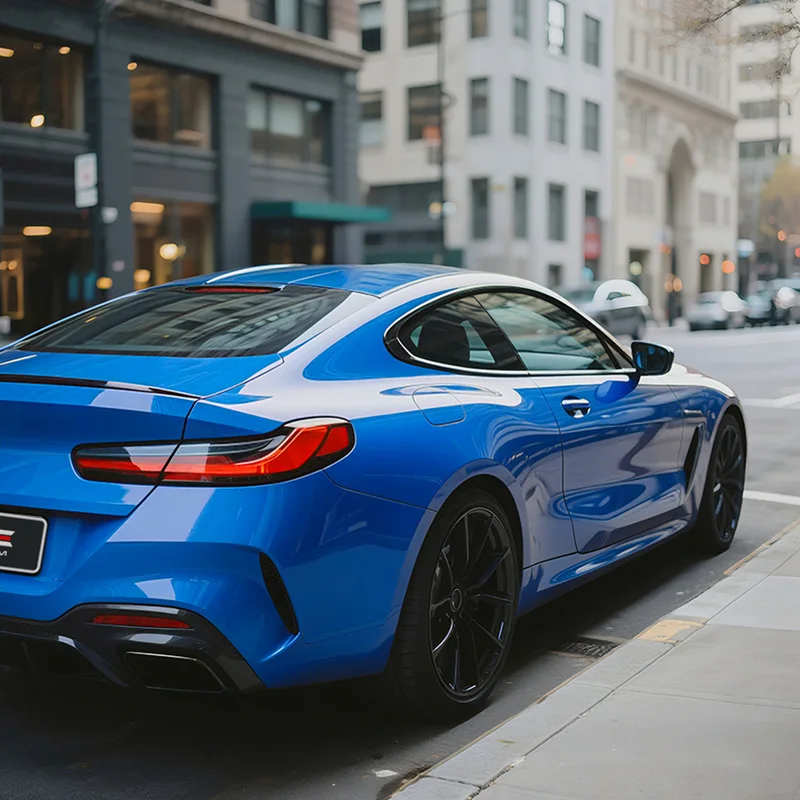 

Dark Blue Car Wrap Vinyl Full Body TPU Color PPF Film Color Change Film Self Healing Vinyl Wrap Rolls for Car