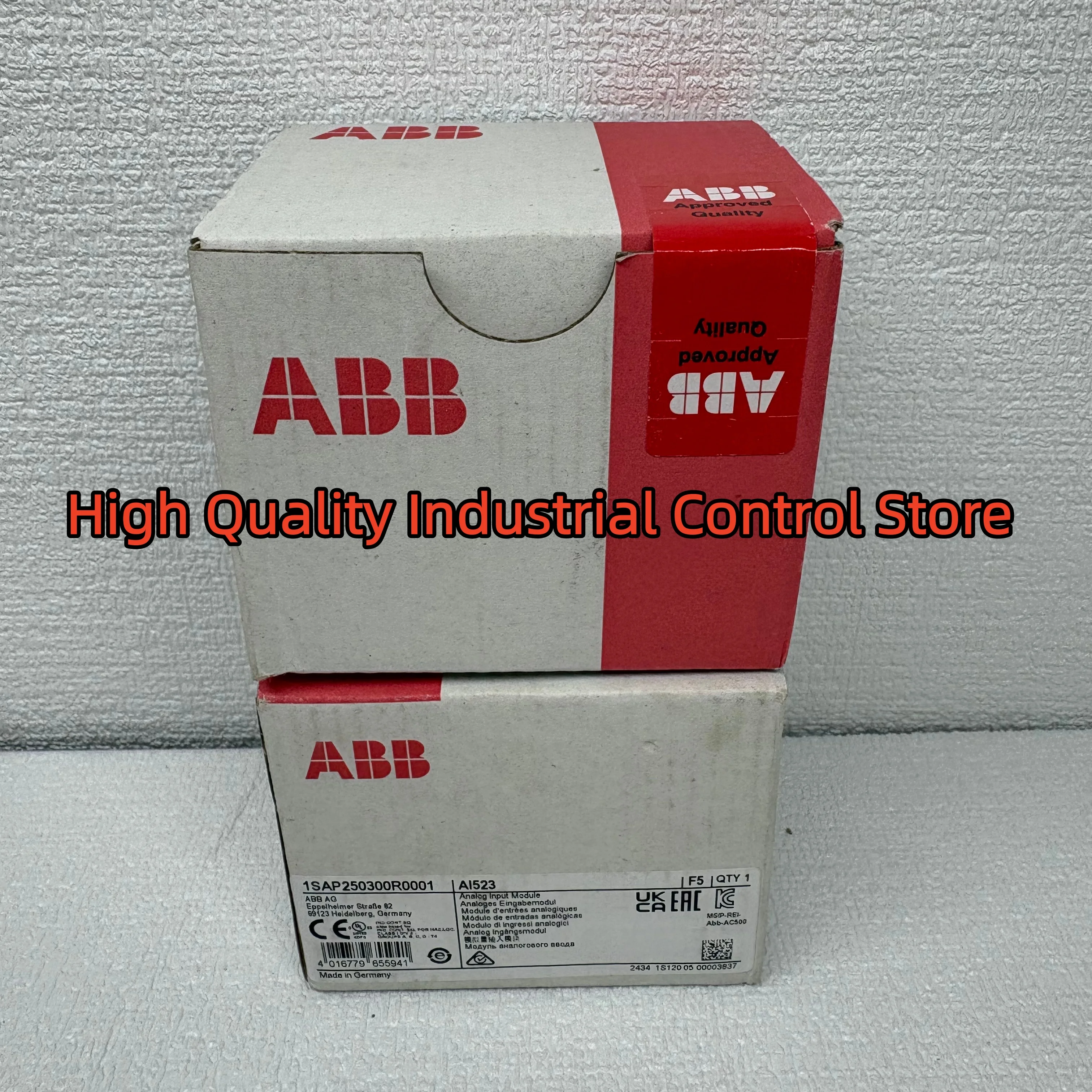 Gloednieuwe AI523 1SAP250300R0001 PLC-module