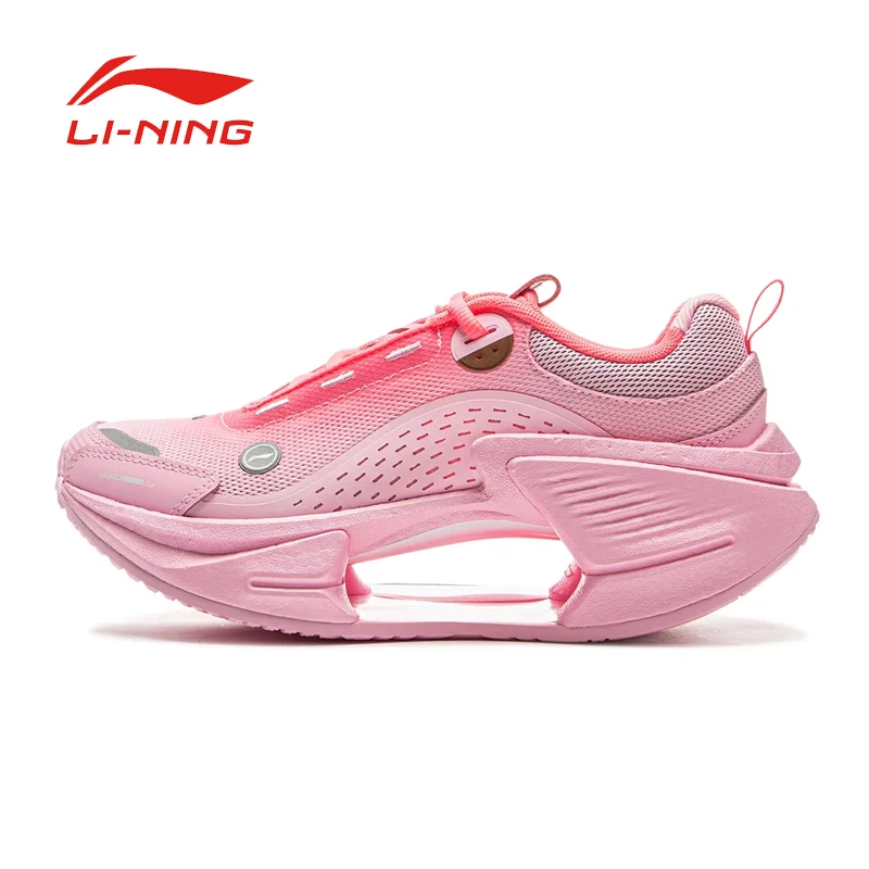 Китай Li Ning Ultimate Shadow VTG повседневная женская обувь 25, новая модная спортивная обувь со светоотражающей толстой подошвой, увеличивающая рост