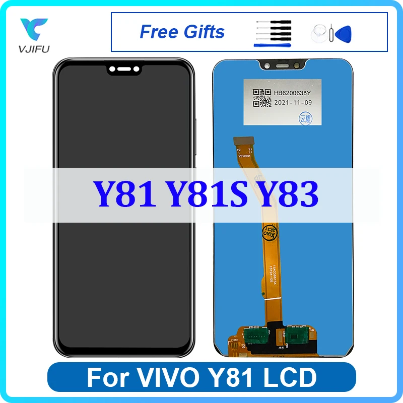 

6.2'' Original LCD For VIVO Y81 Y83 LCD Display Touch Screen 1802 1808 1803 V1732A Digitizer Assembly Replacement Phone Repair