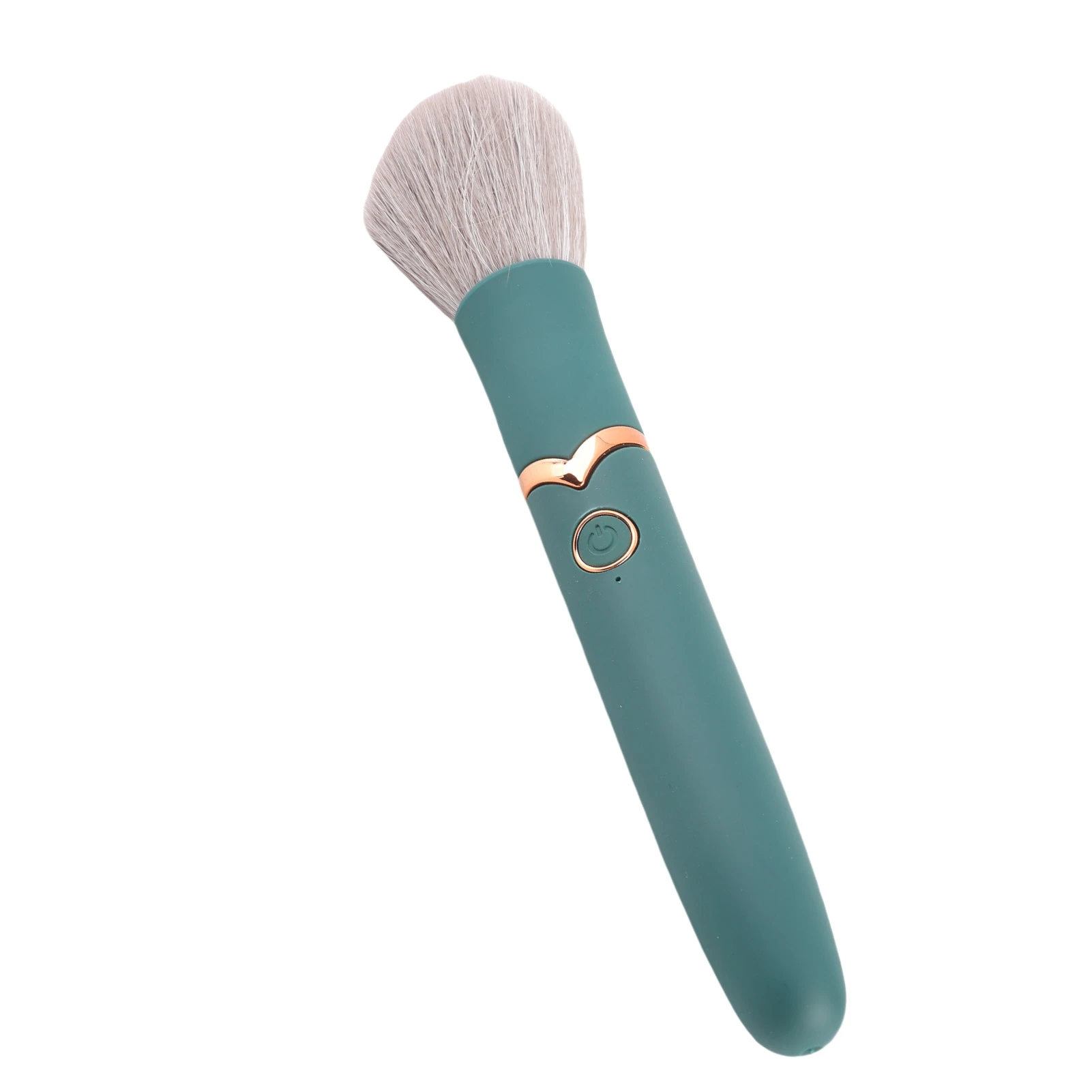 Makeup Brush USB Rechargeable Makeup Brush 10 Gears Soft  Hair Electric Beauty Brush Green Electric Makeup Brush