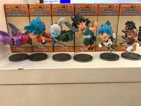 Мини-фигурка Dragon Ball WCF 30th Anniversary Flying Running Flight в коробке с Гоку Супер Сайян Буу Фриза Бирус 8 см фигура wcf отзывы - №2