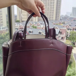 7 Hauptverkaufstasche Lederwein - №8