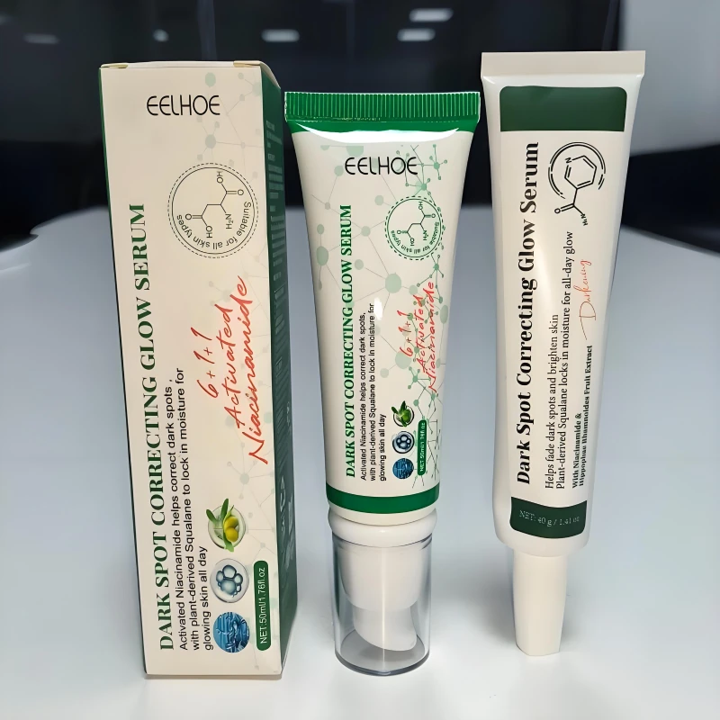 مصل توهج لتصحيح البقع الداكنة، مزيل البهتان وحب الشباب والميلانين، نياسيناميد لترطيب بشرة الوجه والعناية بالبشرة #1