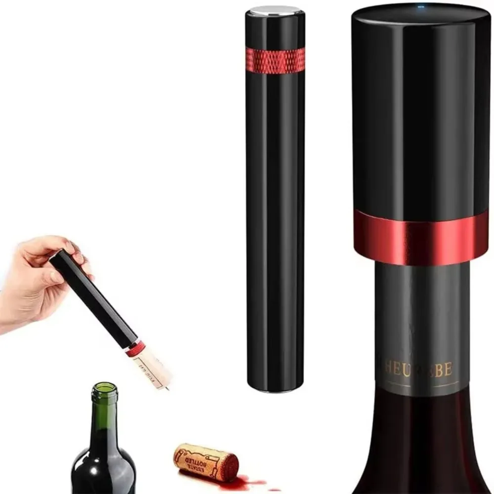 

New Bar Accessories Wine Bottle Opener Set ABS Kitchen Gadgets Air Pressure Wine Opener Aluminum Alloy Air Pump Cork Remover