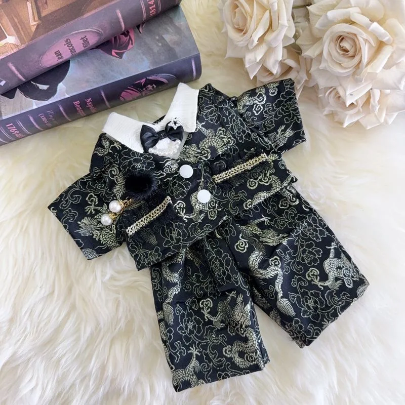 Roupas de boneca de algodão 20cm 40cm “dragão enrolado pequeno senhor” 50- 55cm roupas de boneca reborn frete grátis