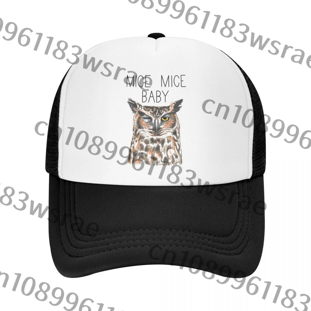 

Mice Mice Baby (Great Horned Owl) A Baseball Caps Trucker Hats