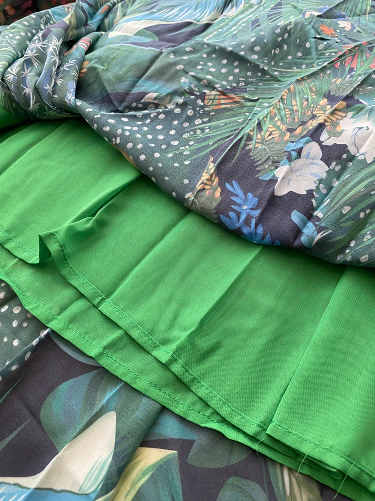 

Ele Long Sve Silk Dr Women's Faionable Summer New Arrival Luxury Light Weight Silk Dr round Ne or...