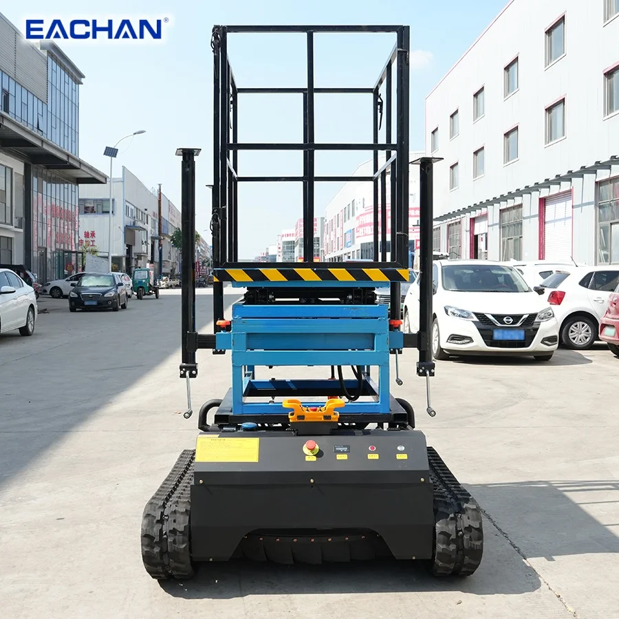 

China Manufacturer Remote Control Mower Lifting Platform Rubber Crawler Robotic Mowers Lifting Platform for Sale Customized