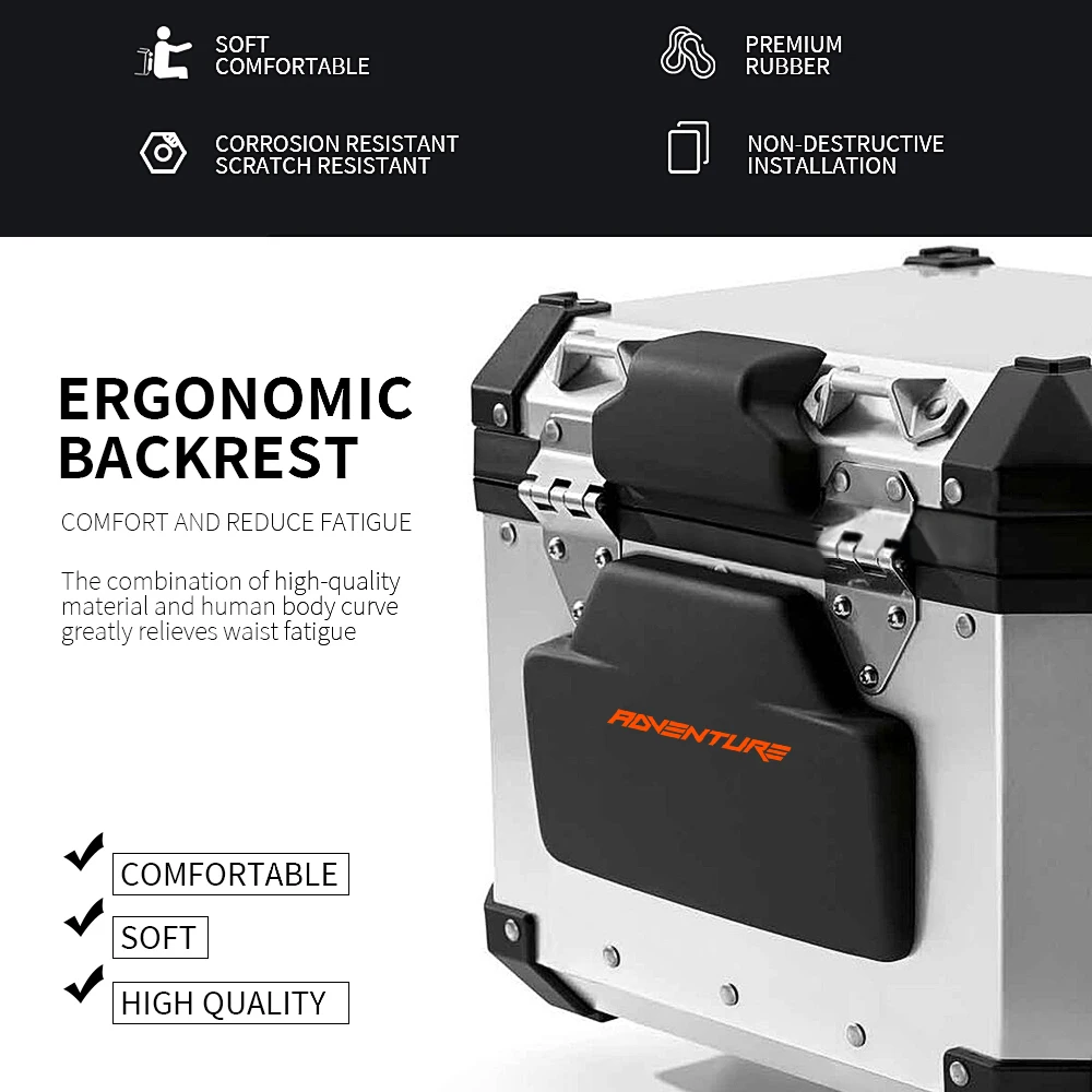 Задняя подкладка для мотоцикла, подушка для пассажирского спинки, комплект ленивых задних подкладок для 790 890 1050 1090 1190 Adventure 1290