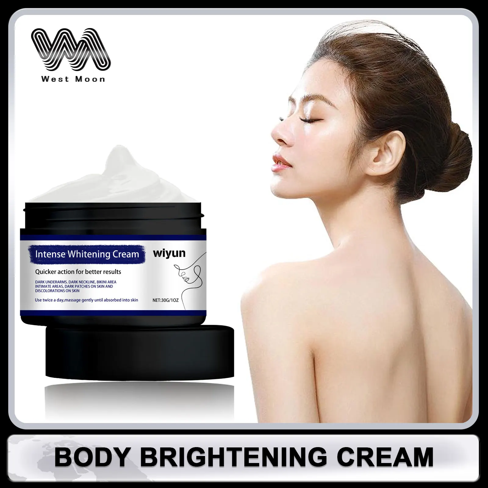 Joint Brightening Cream for Body Melanin Remove Dark Skin Underarm Whitening Lotion Leg Knee Hips Moisturizing Nourishing Cream