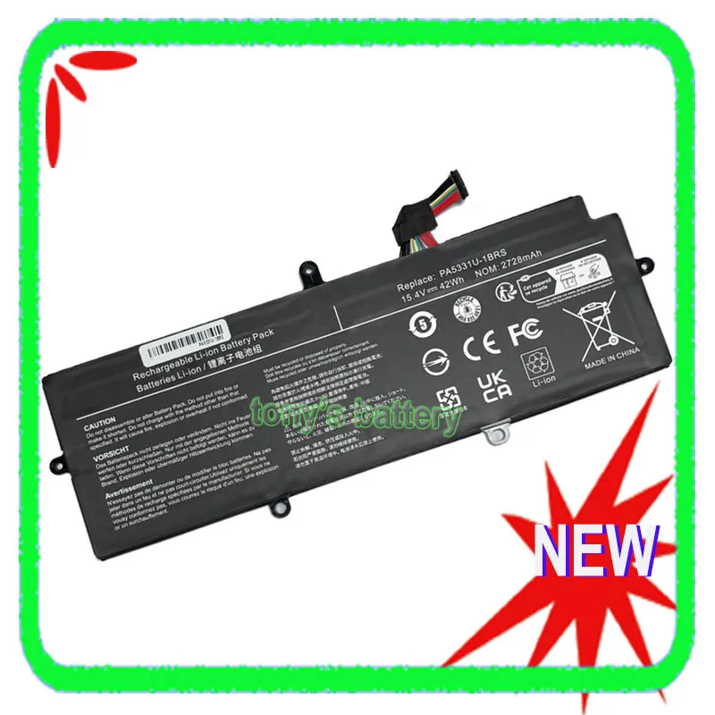 PA5331U-1BRS Battery For Toshiba Dynabook Portege A30-E A30-E-10N A30-G R30-A R30-A-134 R30-E-10K/E-10X Tecra A40-E A40-G X30L-G