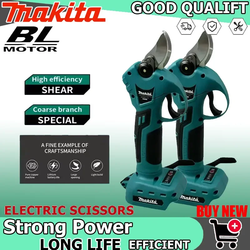 

Makita 18V Battery Professional Cordless Electrician Scissors Pruning Shears Cutter Wireless Drills Garden Pruner Tools