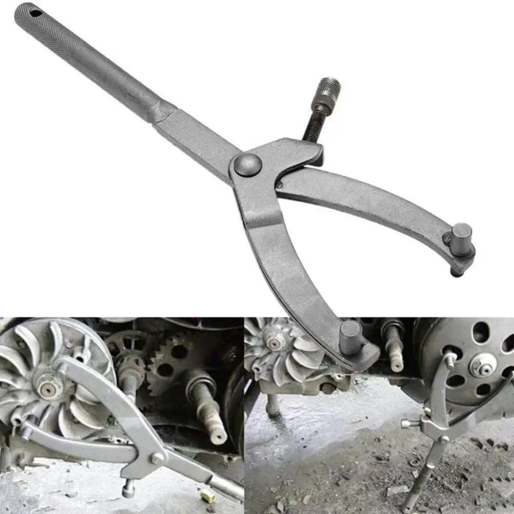 Universal Variator Clutch Remove Holder Repair Tool Motorcycle Moped Scooter Flywheel