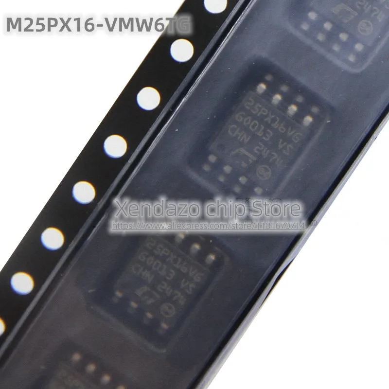 5pcs/lot M25PX16-VMW6TG Silk screen printing 25PX16VG SOP8 package Serial port memory chip