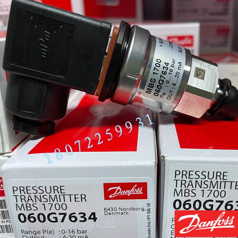 MBS3000 060G1839 Danfoss Pressure Sensor 1-25bar 4-20ma Spot Special Price