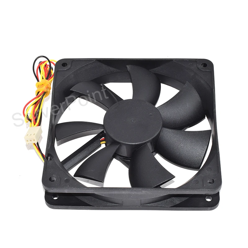 Genuine New  PMD1212PTB3-A DC12V 6.5W 3-Pin Cooling Fan