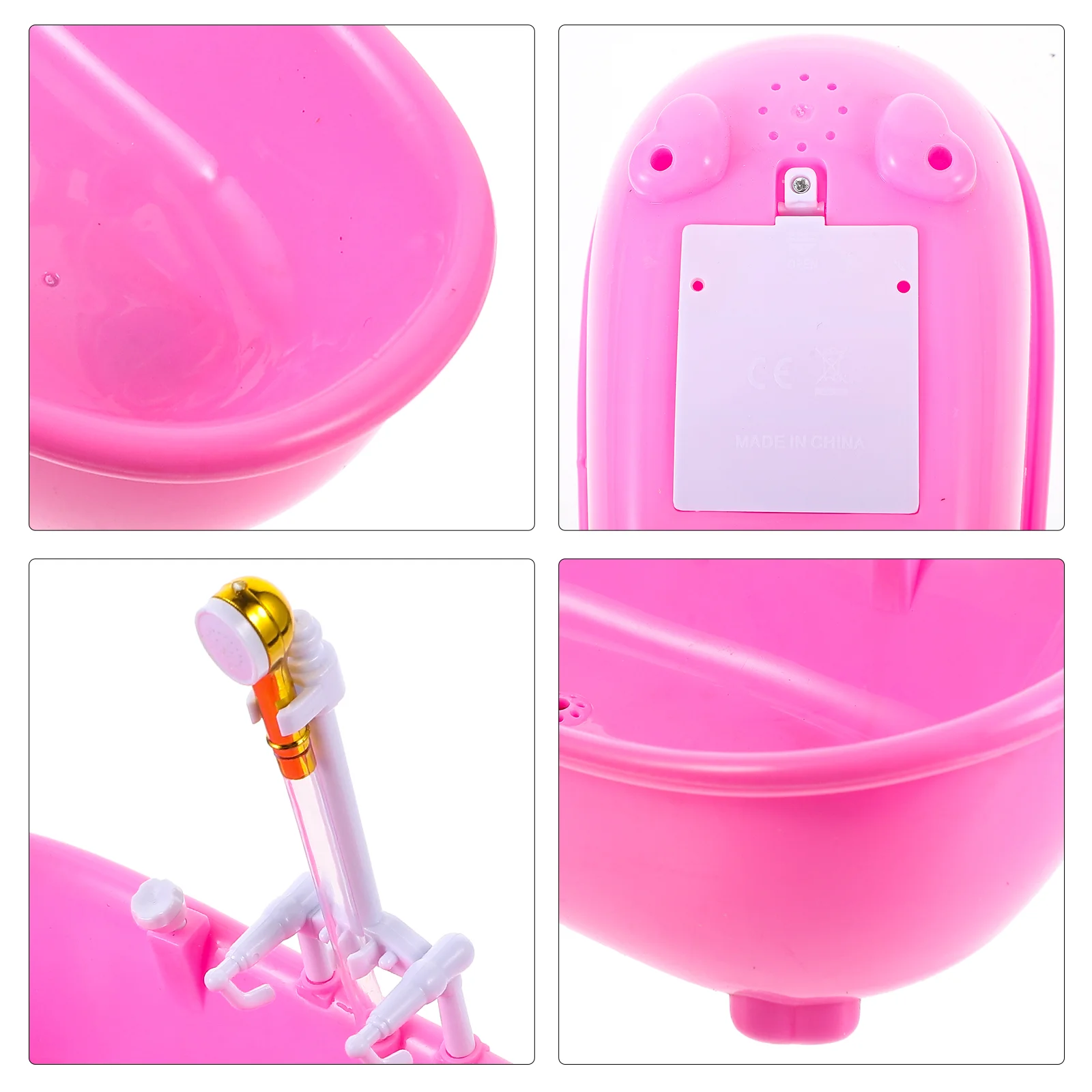 Piscina pequeña para bebé, bañera, ducha, cubo eléctrico de natación automático