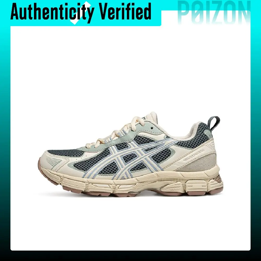 Asics Gel Exalt 2 Abrasion Resistant Breathable Low top Running Shoes Women's Gray Green 1012B869-020
