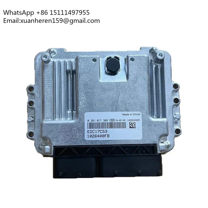 

ECU ECM Engine Control Unit EDC17C53 0281017309 1026400FB Electronic Control Module