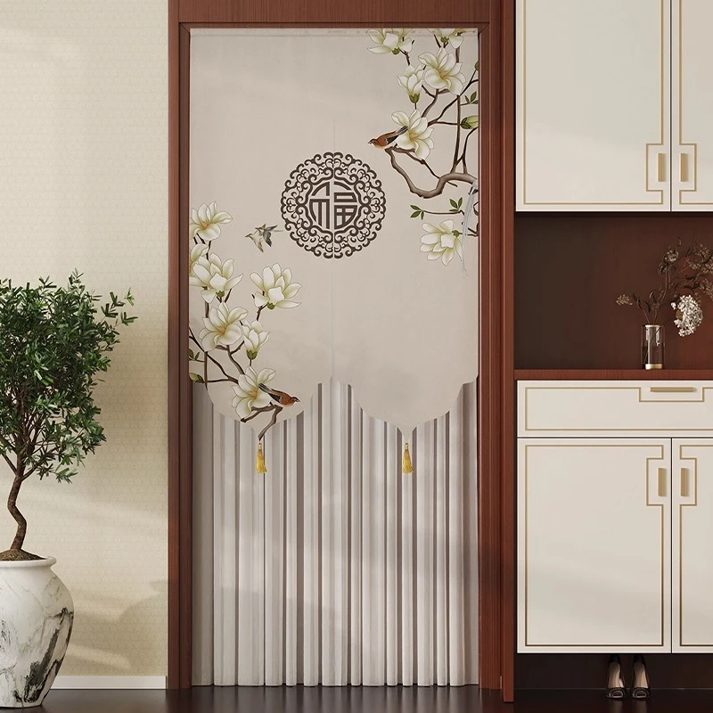 

Door curtain blocking curtain summer household encryption double-layer mesh Velcro screen window fly-proof