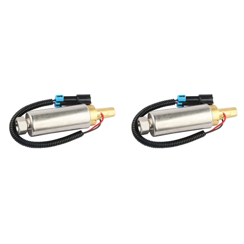 2X 861155A3 Fuel Pump Electric New For MERCURY Mercruiser Boat V6 V8 Carb 4.3 5.0 5.7