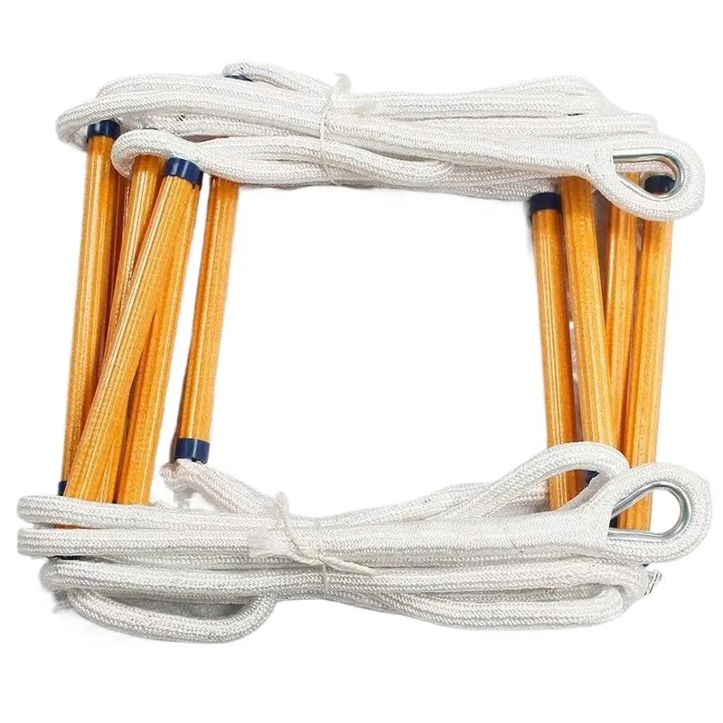 Soft ladder Rope ladder Fire escape soft Household resin climbing Anti-skid and wear-resistant aerial engineering Customized