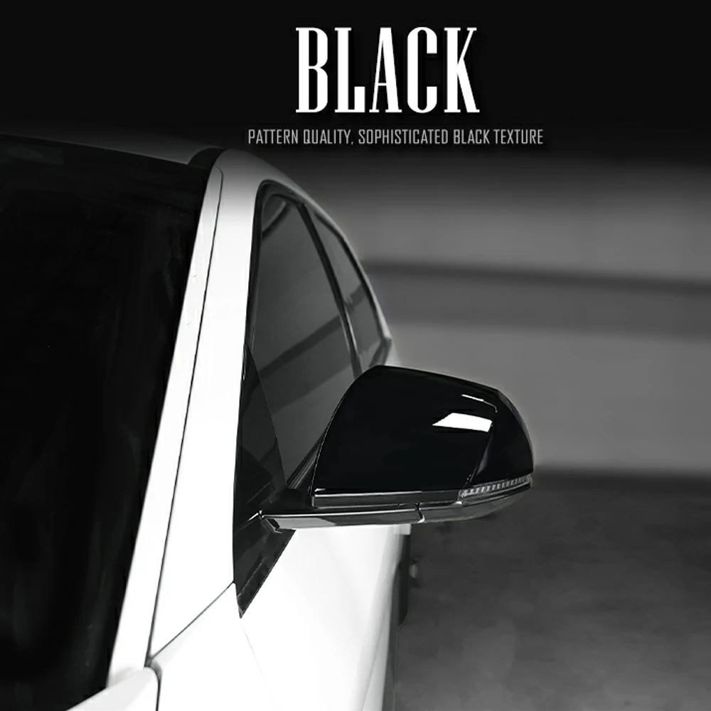 For Hyundai IONIQ 5 N 2024 2025 Accessories Black Car Rearview Mirror Cover Auto Exterior Door Side Rear View Mirror Trims