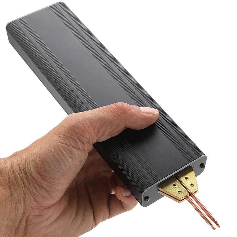 

Mini Spot Welding Machine Aluminum Oxide Copper Welding Head Portable Handheld Spot Welder 18650 Lithium Battery Welding Tool
