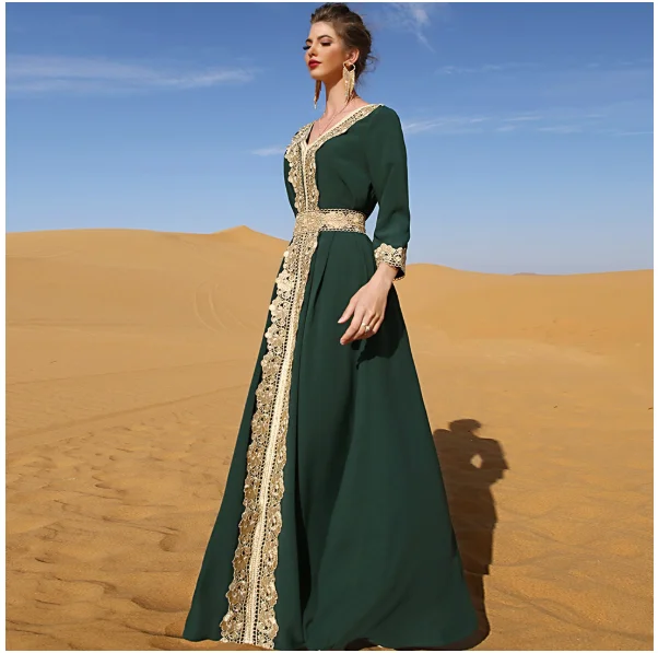 Ramadan eid chiffon abaya dubai kalkoen islam moslim lange jurk abaya voor vrouwen gewaad kaftan marocain de soiree femme musulmane