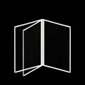 White 3 Flip Pages
